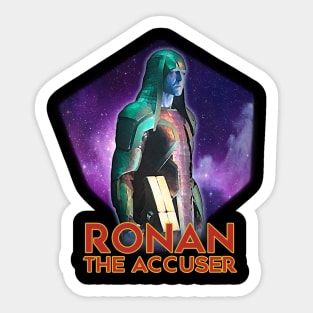 Young Ronan the Accuser Sticker